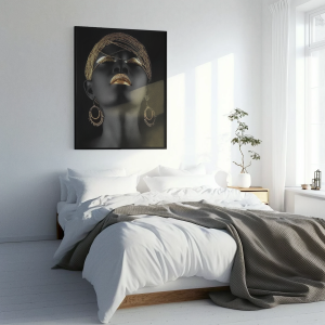 ai-generated-mockup-of-a-vertical-art-print-placed-inside-a-bedroom-m32659
